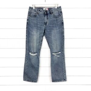 Cabi 6071 Boyfriend Jean BF Denim Cotton Light Distressed 6